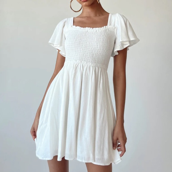 Princess Polly Dresses & Skirts - White Imagine Mini Dress